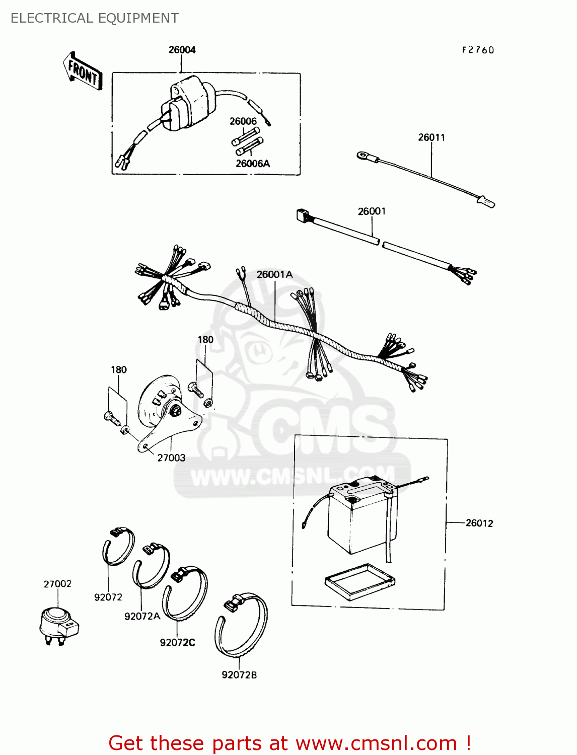 ELECTRICAL EQUIPMENT KE100-B10 1991 USA