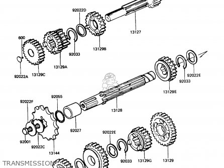 TRANSMISSION - KE100-B10 1991 USA