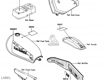 LABEL - KE100-B10 1991 USA