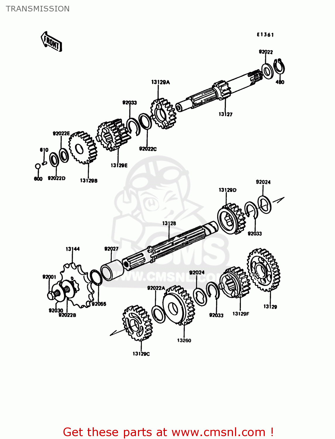 TRANSMISSION KE100-B11 1992 UNITED KINGDOM
