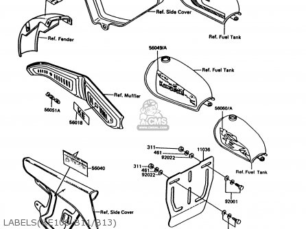 LABELS(KE100-B11/B13) - KE100-B11 1992 UNITED KINGDOM