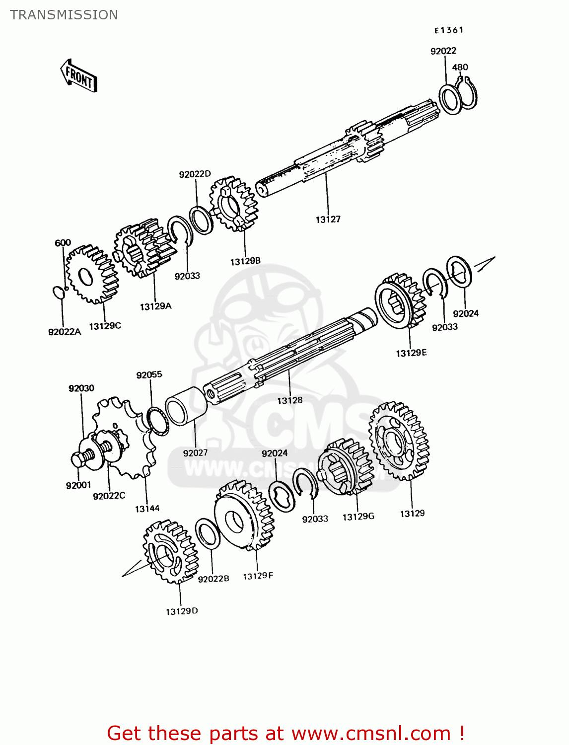 TRANSMISSION KE100-B11 1992 USA CANADA