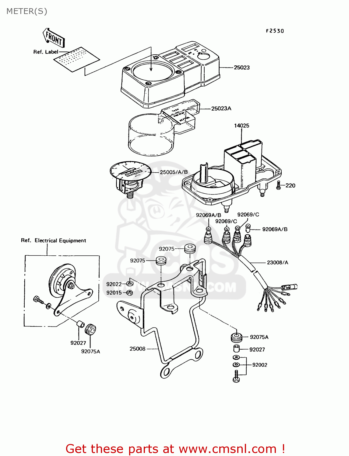 METER(S) KE100-B12 1993 USA CANADA