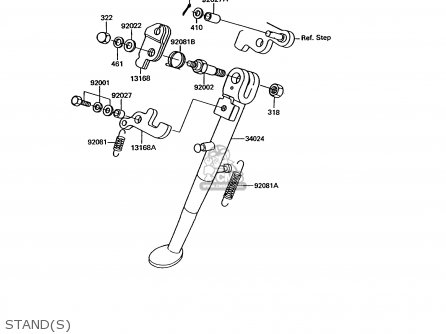 STAND(S) - KE100-B12 1993 USA CANADA