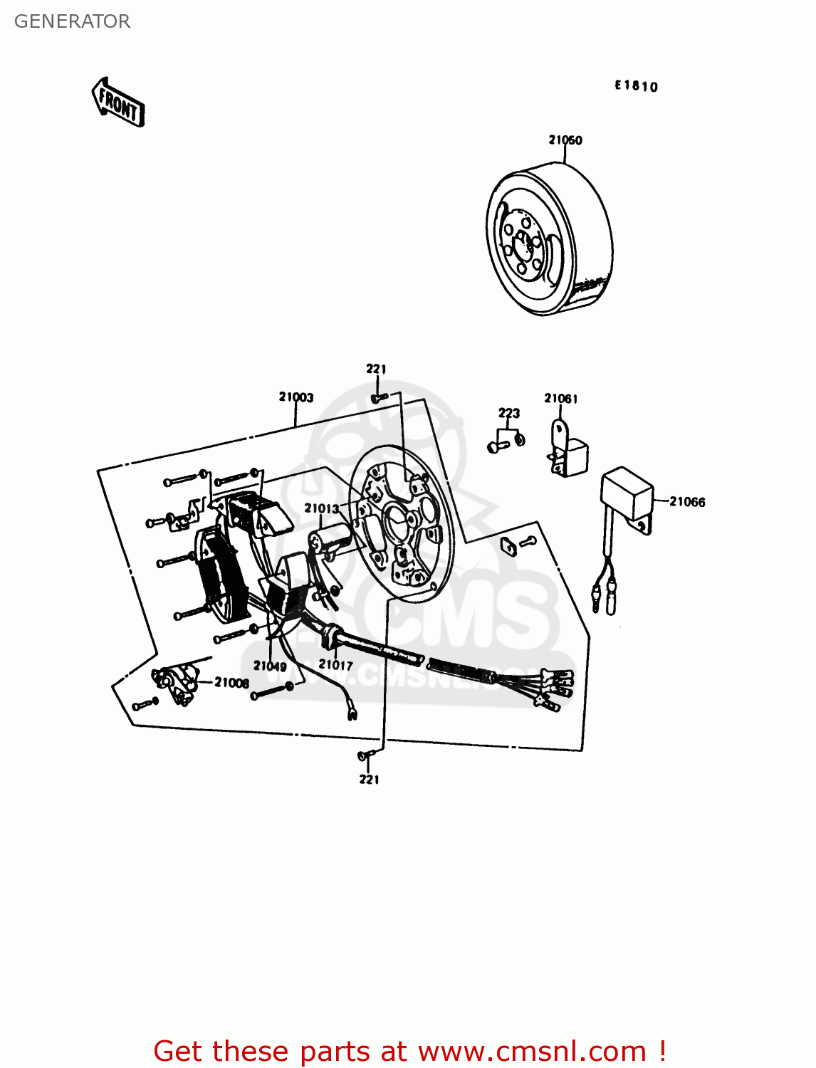 GENERATOR KE100-B13 1994 UNITED KINGDOM