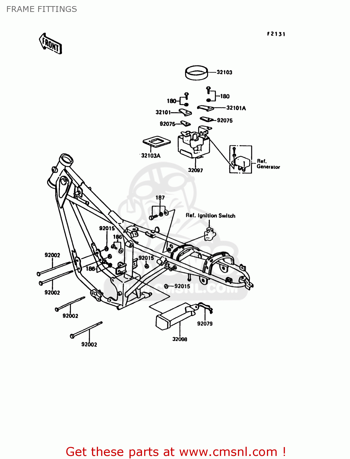 FRAME FITTINGS KE100-B13 1994 UNITED KINGDOM