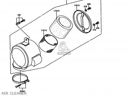 AIR CLEANER - KE100-B13 1994 UNITED KINGDOM
