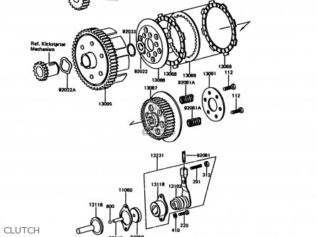 CLUTCH - KE100-B13 1994 UNITED KINGDOM