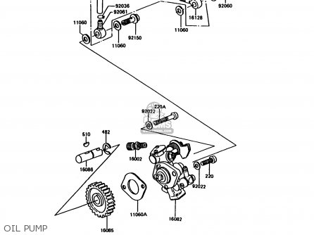 OIL PUMP - KE100-B13 1994 UNITED KINGDOM