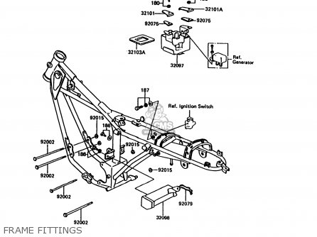 FRAME FITTINGS - KE100-B13 1994 UNITED KINGDOM