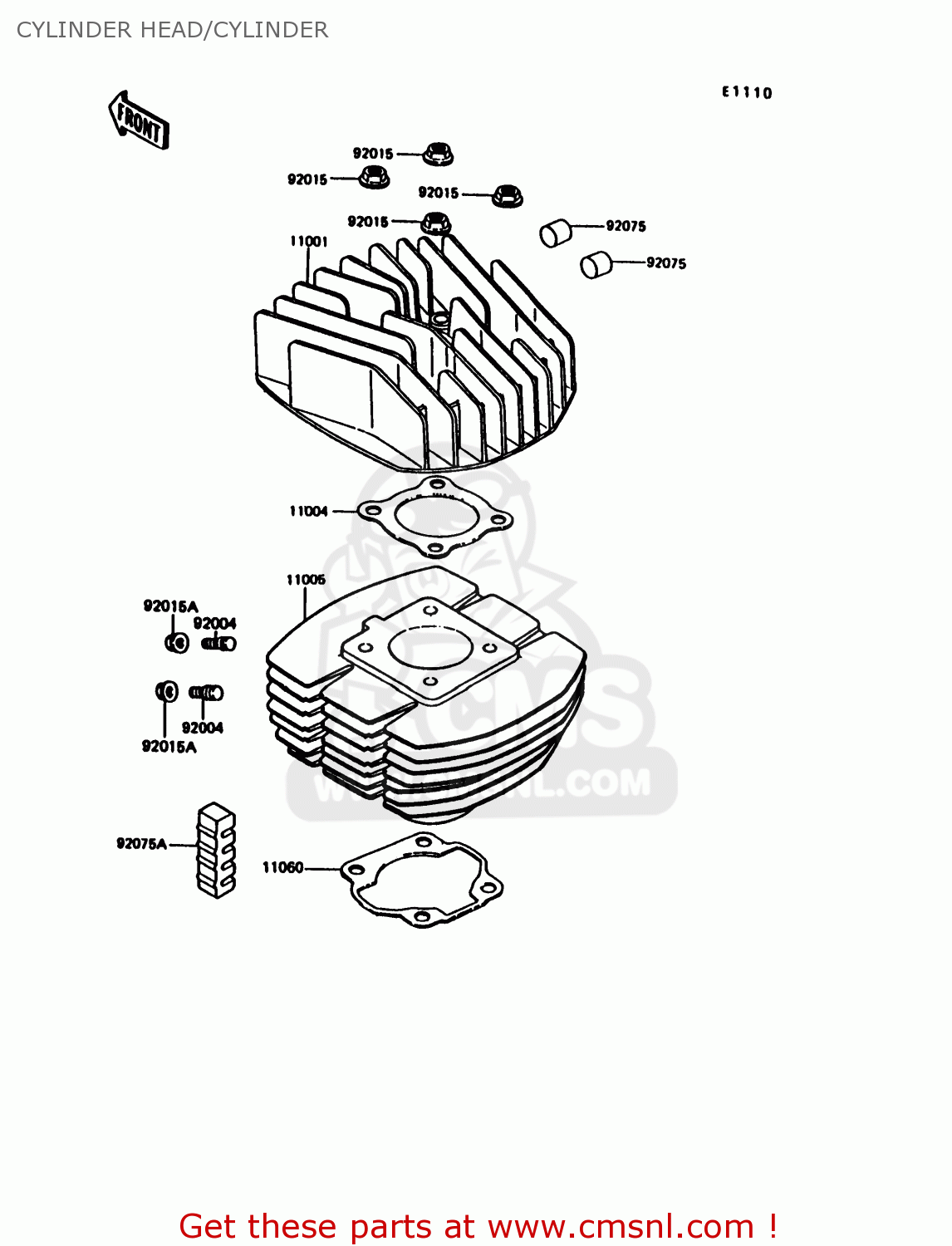 CYLINDER HEAD/CYLINDER KE100-B15 1996 UNITED KINGDOM