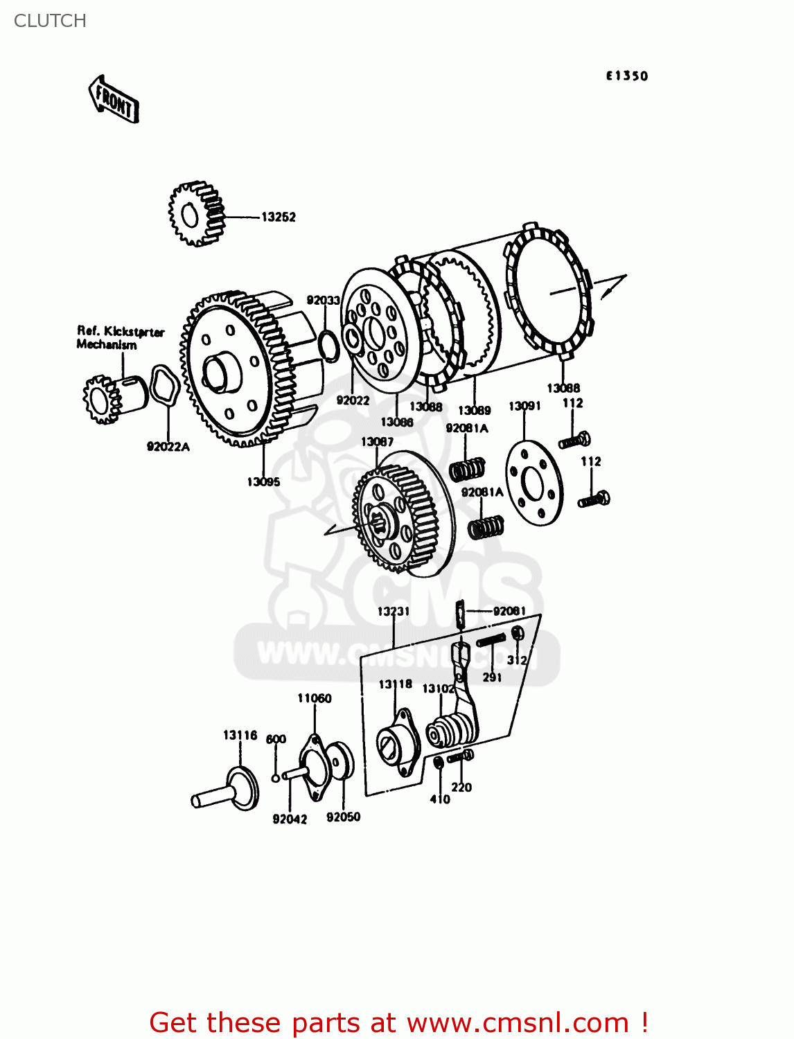 CLUTCH KE100-B15 1996 UNITED KINGDOM