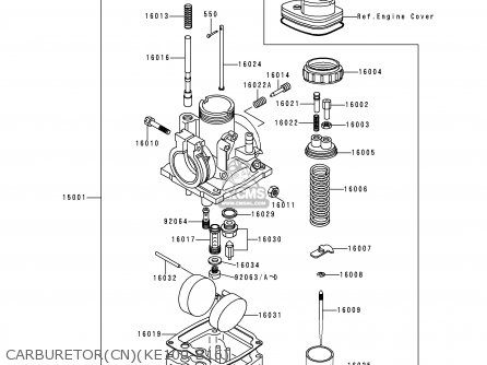 CARBURETOR(CN)(KE100-B16) - KE100-B16 1997 USA CANADA
