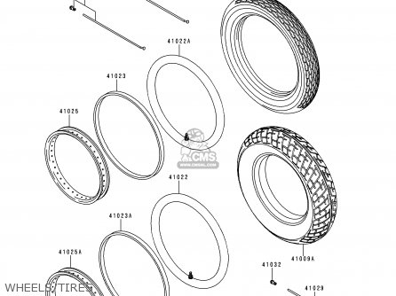 WHEELS/TIRES - KE100-B16 1997 USA CANADA
