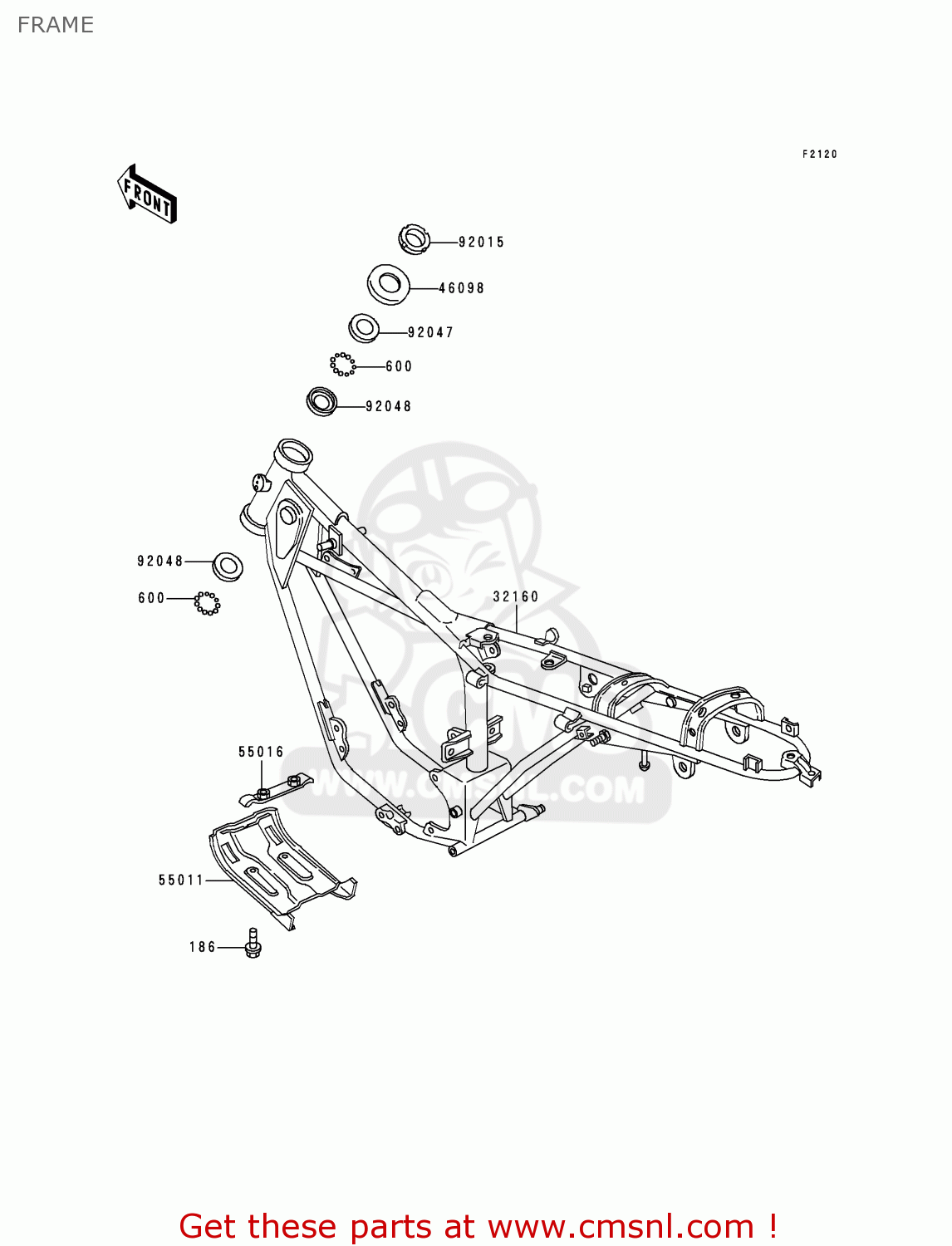 FRAME KE100-B17 1998 USA