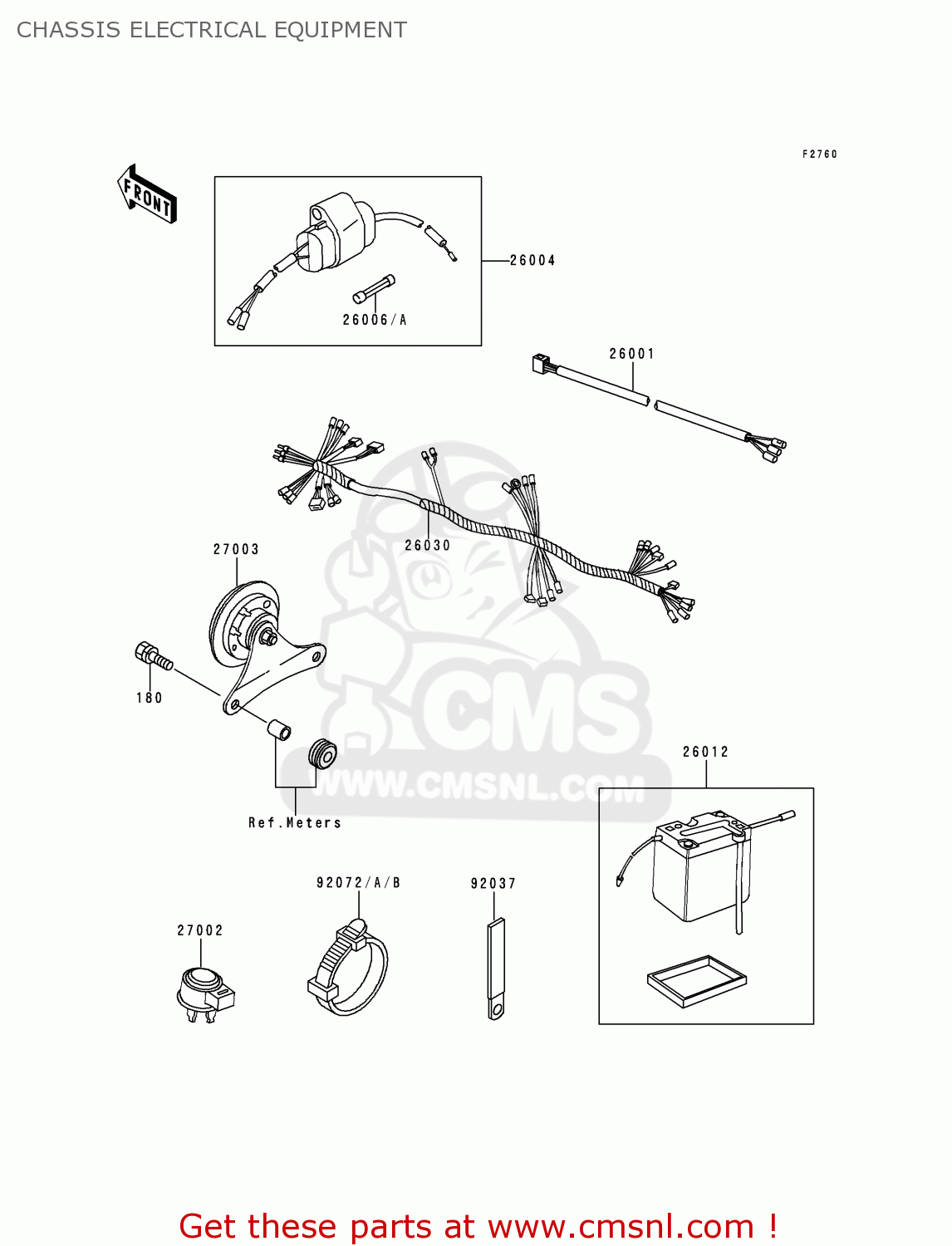 CHASSIS ELECTRICAL EQUIPMENT KE100-B17 1998 USA