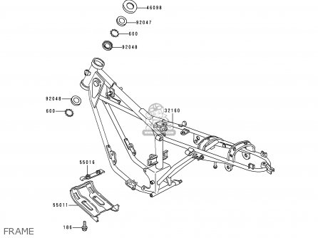 FRAME - KE100-B17 1998 USA