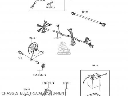 CHASSIS ELECTRICAL EQUIPMENT - KE100-B17 1998 USA