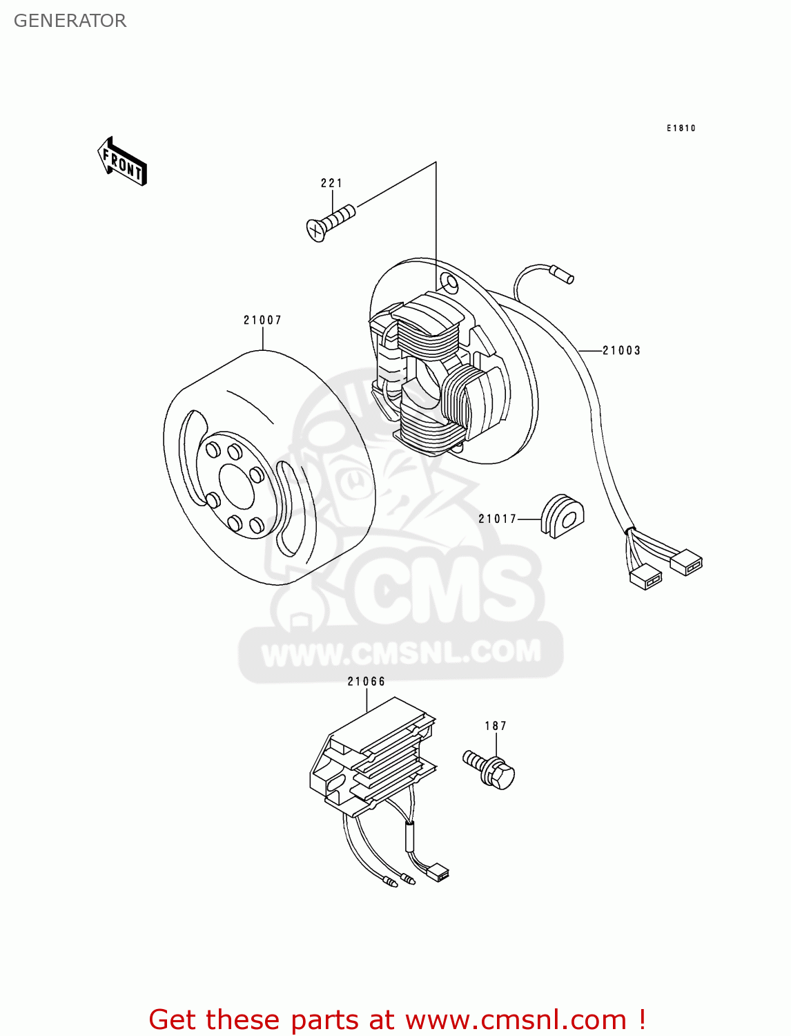 GENERATOR KE100-B19 2000 USA CANADA