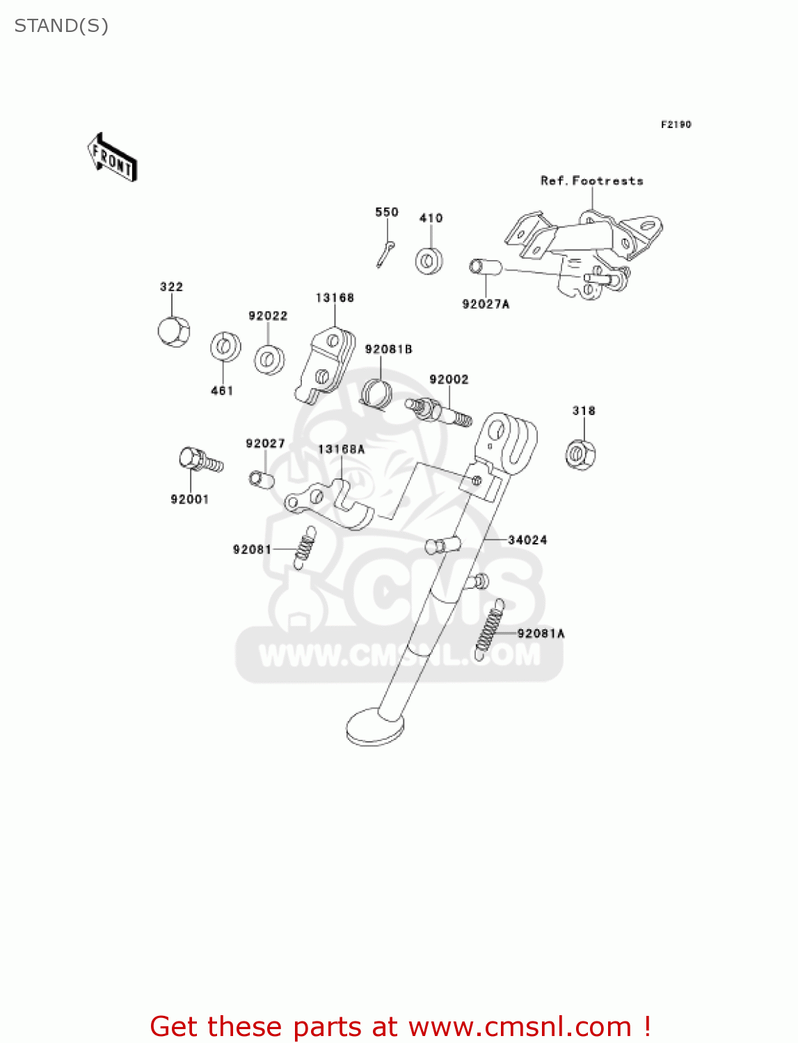 STAND(S) KE100-B20 KE100 2001 USA CANADA