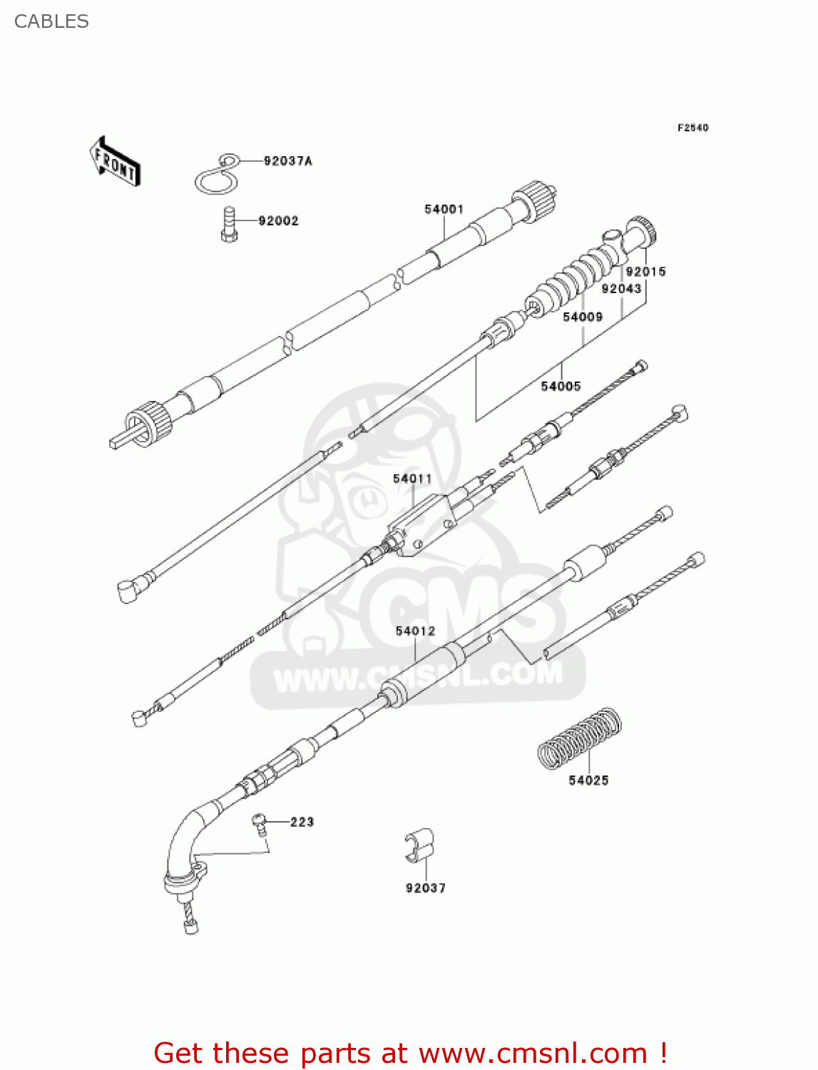 CABLES KE100-B20 KE100 2001 USA CANADA