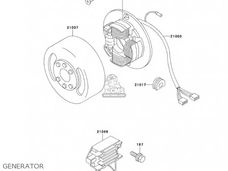 GENERATOR - KE100-B20 KE100 2001 USA CANADA