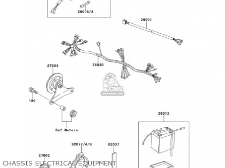 CHASSIS ELECTRICAL EQUIPMENT - KE100-B20 KE100 2001 USA CANADA