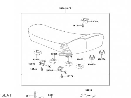 SEAT - KE100-B20 KE100 2001 USA CANADA