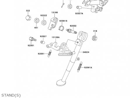 STAND(S) - KE100-B20 KE100 2001 USA CANADA