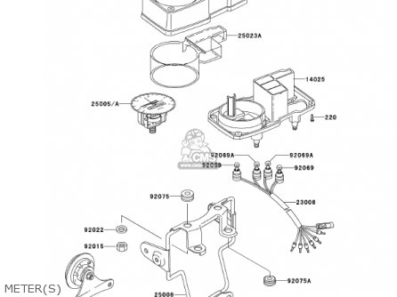 METER(S) - KE100-B20 KE100 2001 USA CANADA