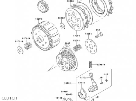 CLUTCH - KE100-B20 KE100 2001 USA CANADA