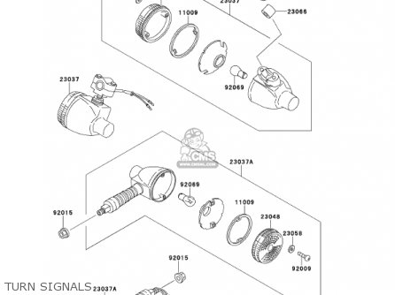 TURN SIGNALS - KE100-B20 KE100 2001 USA CANADA