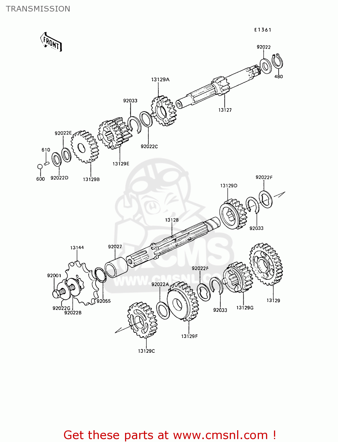 TRANSMISSION KE100-B6 1987 UNITED KINGDOM AS