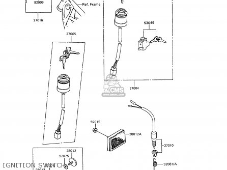 IGNITION SWITCH - KE100-B6 1987 UNITED KINGDOM AS