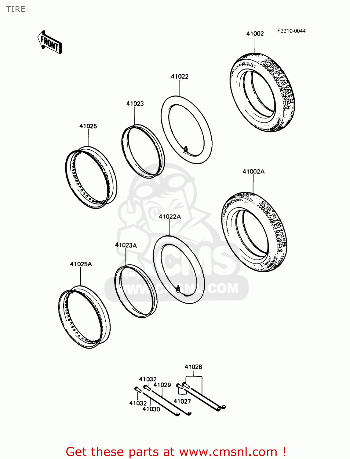 TIRE KE100-B6 1987 USA