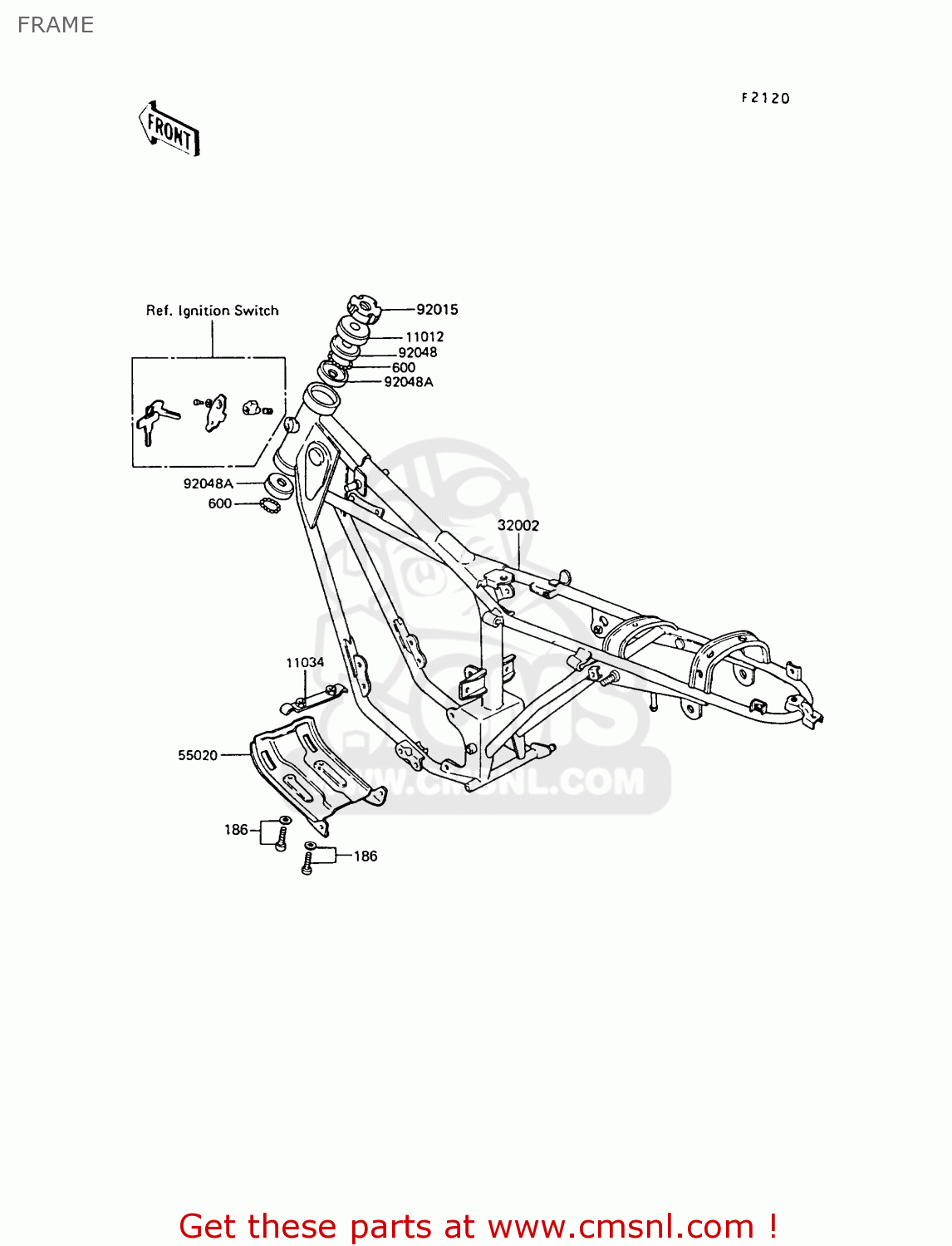 FRAME KE100-B7 1988 UNITED KINGDOM