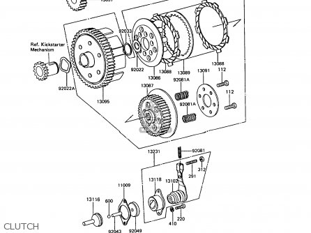 CLUTCH - KE100-B7 1988 UNITED KINGDOM