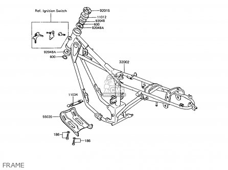 FRAME - KE100-B7 1988 UNITED KINGDOM