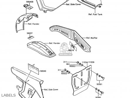 LABELS - KE100-B7 1988 UNITED KINGDOM