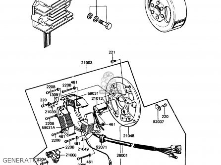 GENERATOR - KE100-B7 1988 USA
