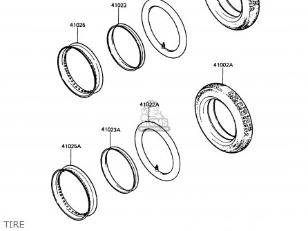 TIRE - KE100-B8 1989 USA