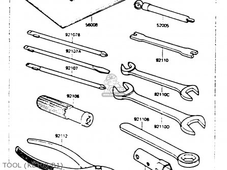 TOOL (KE100-B1) - KE100B1 1982 UNITED KINGDOM