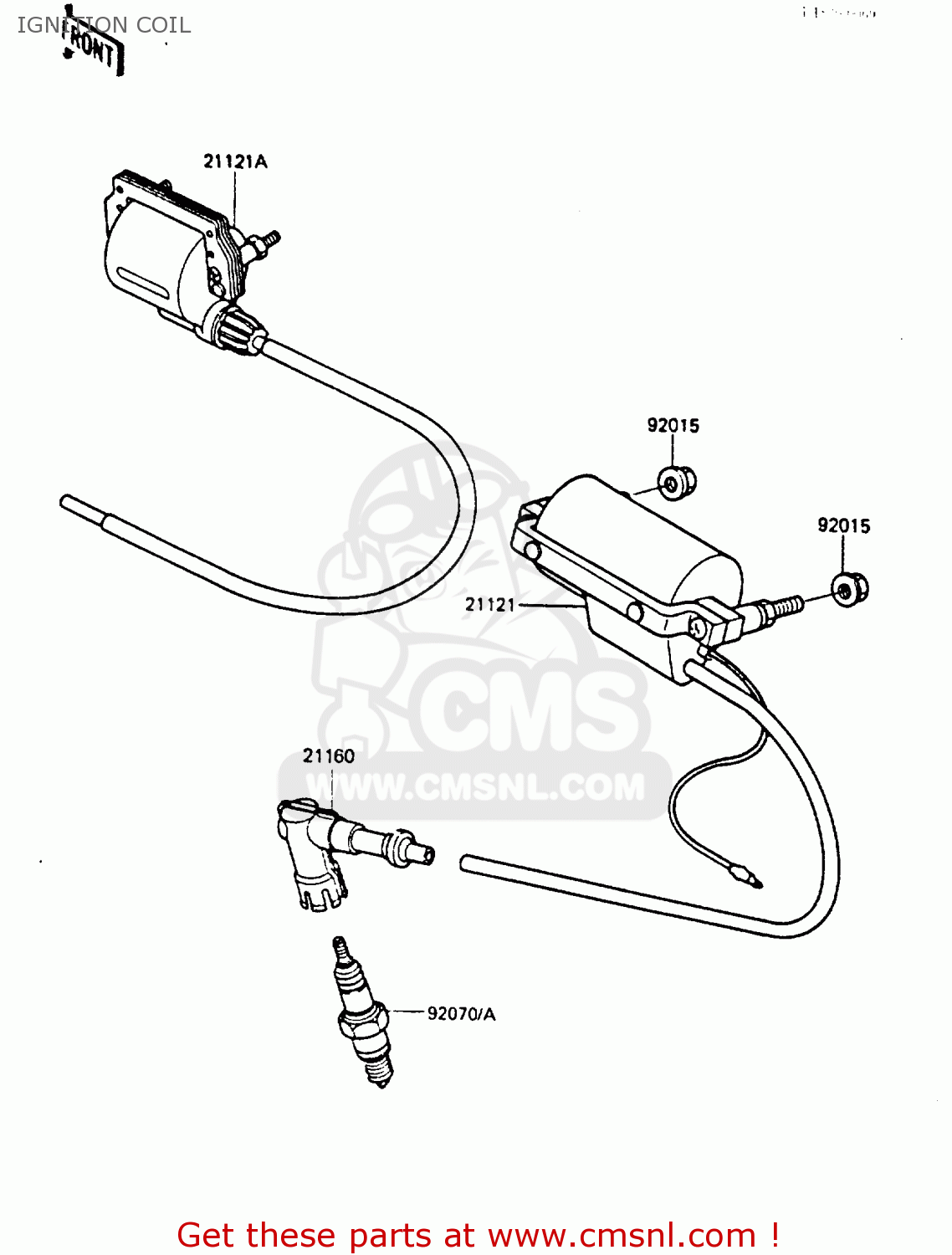 IGNITION COIL KE100B2 1983 EUROPE UK
