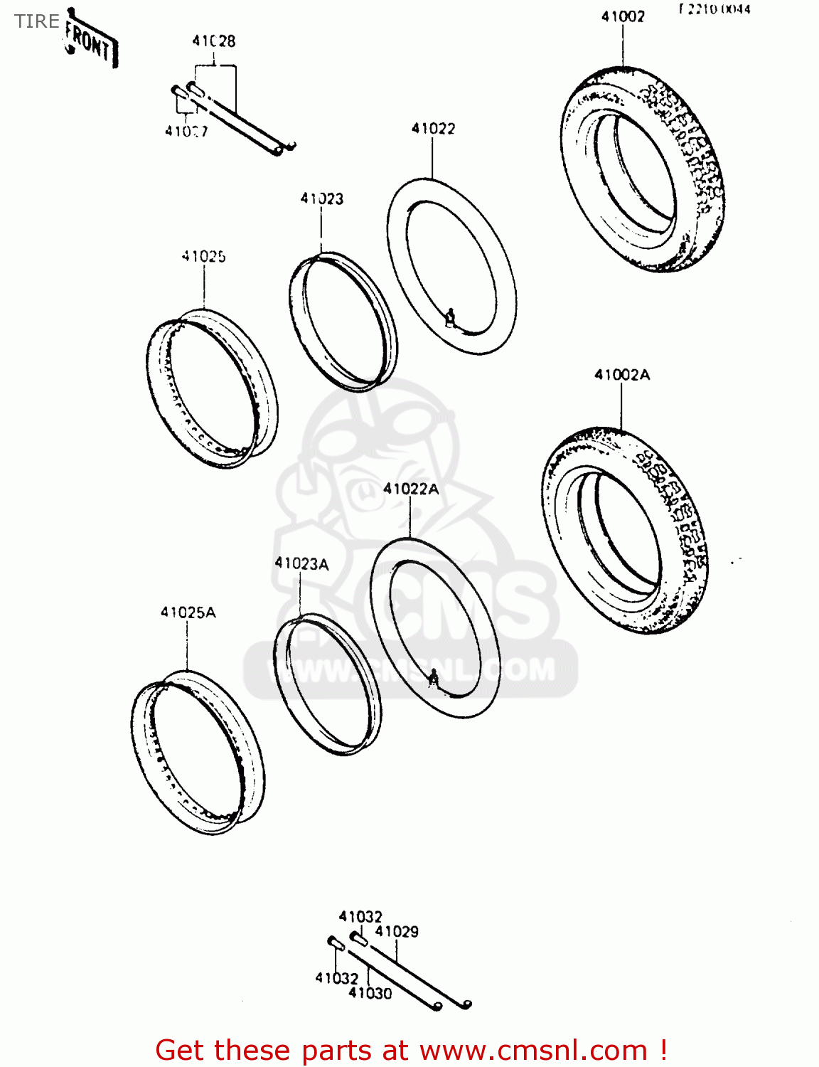 TIRE KE100B2 1983 EUROPE UK