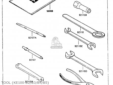TOOL (KE100-B2/B3/B4/B5) - KE100B3 1984 EUROPE UK