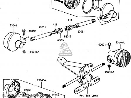 TURN SIGNAL (NORWAY) - KE100B4 1985 EUROPE UK NR