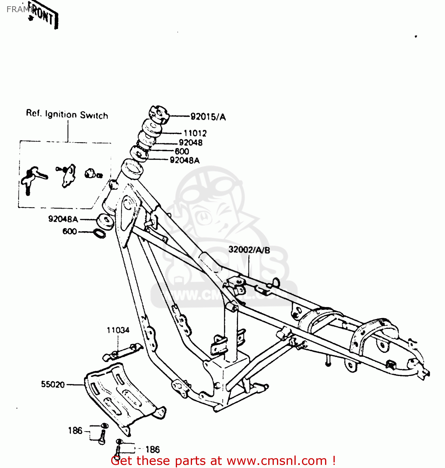 FRAME KE100B5 1986 EUROPE UK