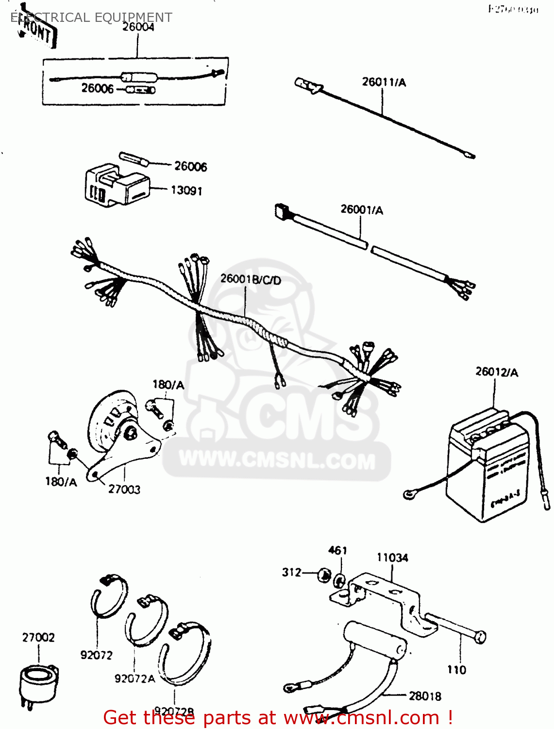ELECTRICAL EQUIPMENT KE100B5 1986 EUROPE UK