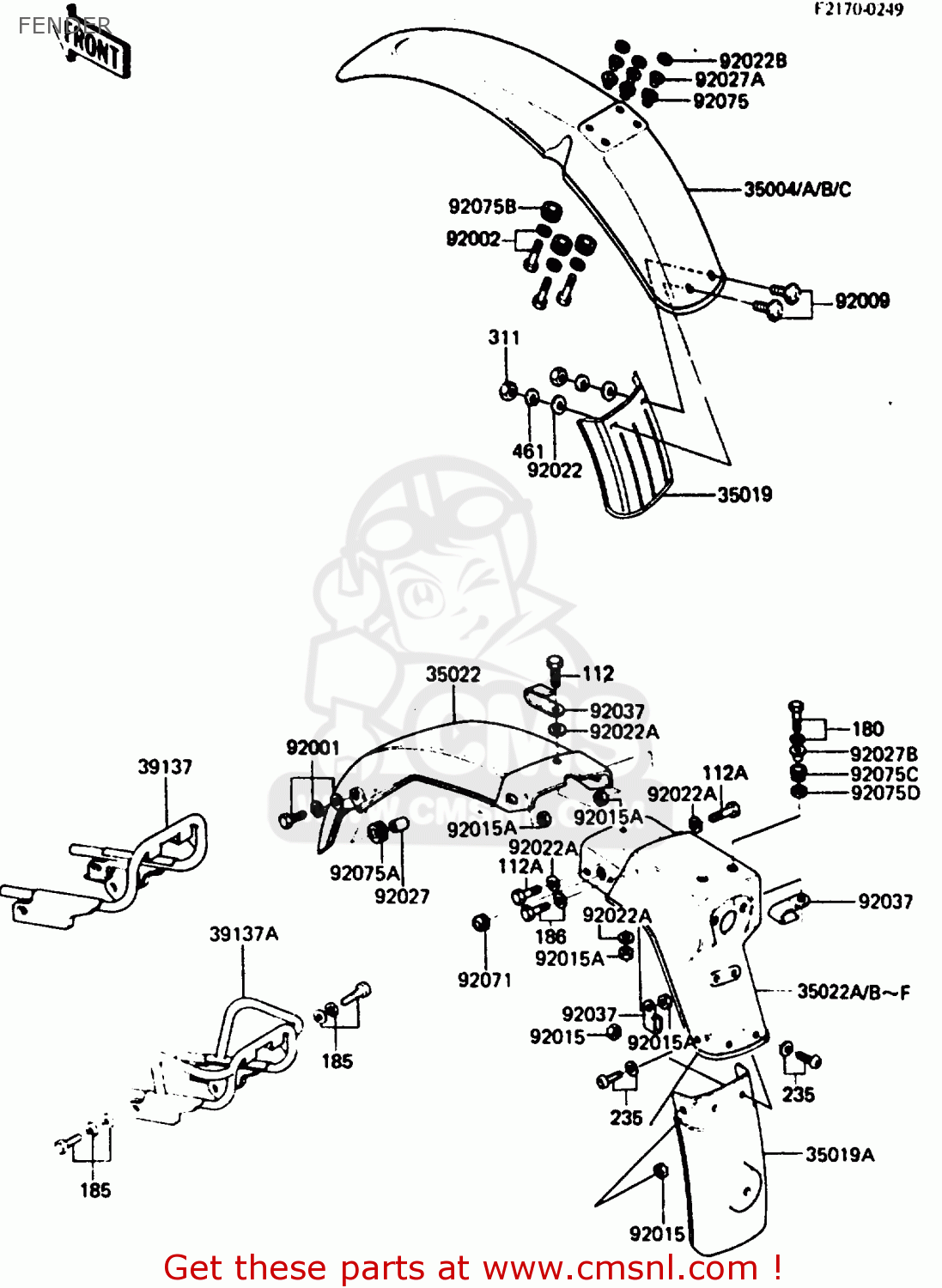 FENDER KE125A11 1984 UNITED KINGDOM FR SD