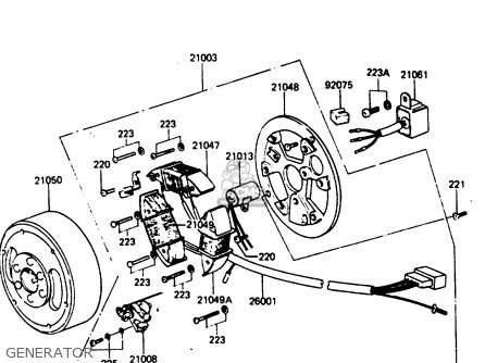 GENERATOR - KE125A11 1984 UNITED KINGDOM FR SD